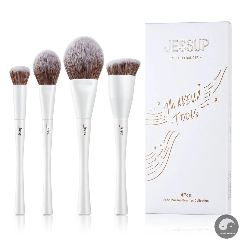 Makeup Brushes 4-14pcs Make up Brush set Highend Makeup Gift Set For Women with Sponge Makeup,Brush Cleaner,Towel T333-Health Wisdom™