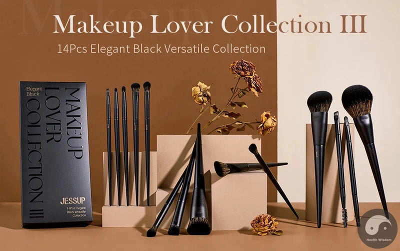 Makeup Brushes T336 with Pink Makeup Brushes Set 14pcs T495-Health Wisdom™