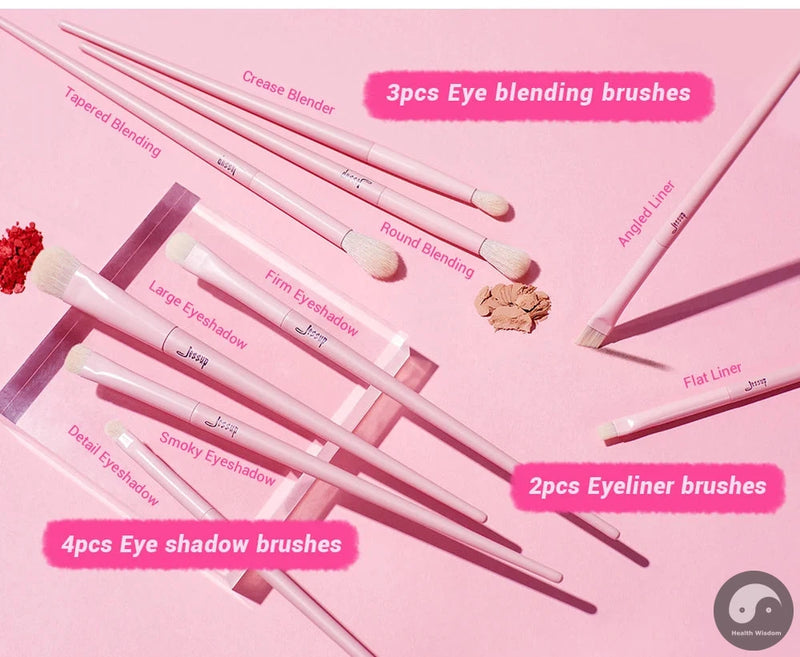 Makeup Brushes T336 with Pink Makeup Brushes Set 14pcs T495-Health Wisdom™