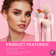 Makeup Brushes T336 with Pink Makeup Brushes Set 14pcs T495-Health Wisdom™