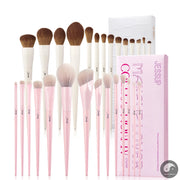 Makeup Brushes T336 with Pink Makeup Brushes Set 14pcs T495-Health Wisdom™