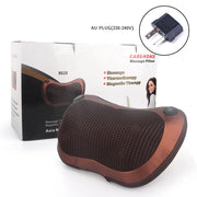 Massage Pillow Relaxation Vibrator Electric Head Shoulder Back Heating Kneading Infrared Therapy Pillow 3D shiatsu Neck Massager-Health Wisdom™