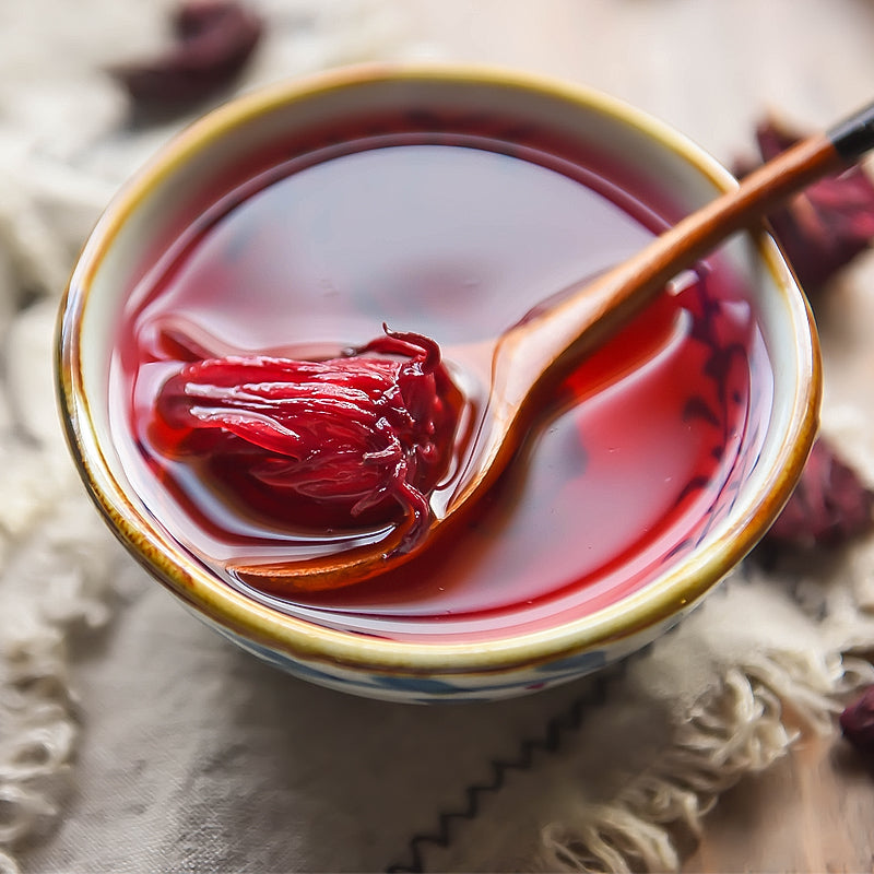Mei Gui Qie 玫瑰茄, Flos Hibiscus Sabdariffa, Roselle Flower, Luo Shen Hua 洛神花-Health Wisdom™