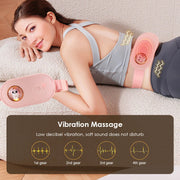 Menstrual Period Abdominal Thermal Massager Vibrator Belt Electric Heat Relief Pain Uterine Stomach Abdominal Waist Warming Pad-Health Wisdom™