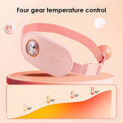 Menstrual Period Abdominal Thermal Massager Vibrator Belt Electric Heat Relief Pain Uterine Stomach Abdominal Waist Warming Pad-Health Wisdom™