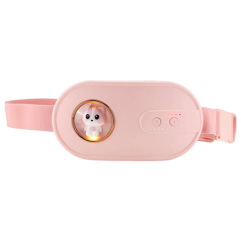 Menstrual Period Abdominal Thermal Massager Vibrator Belt Electric Heat Relief Pain Uterine Stomach Abdominal Waist Warming Pad-Health Wisdom™
