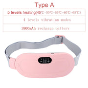 Menstrual Period Pain Relief Device 5-Level Heating Pad Eletric Massager Abdominal Vibrator for Women Physiotherapy Belly Warmer-Health Wisdom™