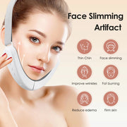Micro-current Face Lifting Machine Belt EMS Skin Massager Home Use Beauty Devices with Voice 5-Mode 12-Level V-Line Chin Tighten-Health Wisdom™