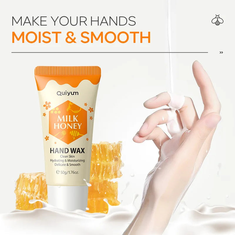 Milk Honey Hand Wax 50g Moisturizing Hands Care Skincare Products Hand Exfoliating Cream Exfoliator Anti Wrinkle Hands Skin Care-Health Wisdom™