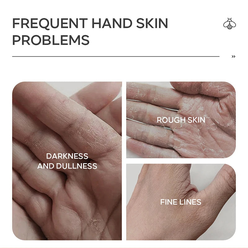 Milk Honey Hand Wax 50g Moisturizing Hands Care Skincare Products Hand Exfoliating Cream Exfoliator Anti Wrinkle Hands Skin Care-Health Wisdom™