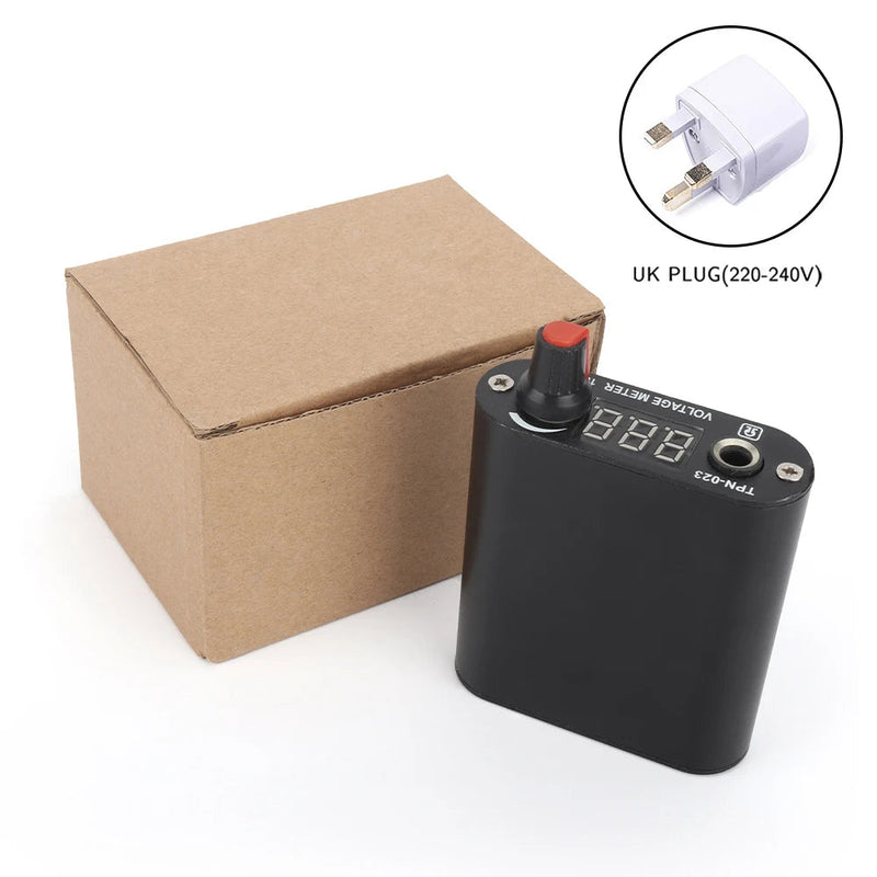 Mini Tattoo Power Supply Professional Tattoo Power Source Machine for Tattoo Rotary Machine Gun Tattoo Tool Pen Portable 50/60Hz-Health Wisdom™