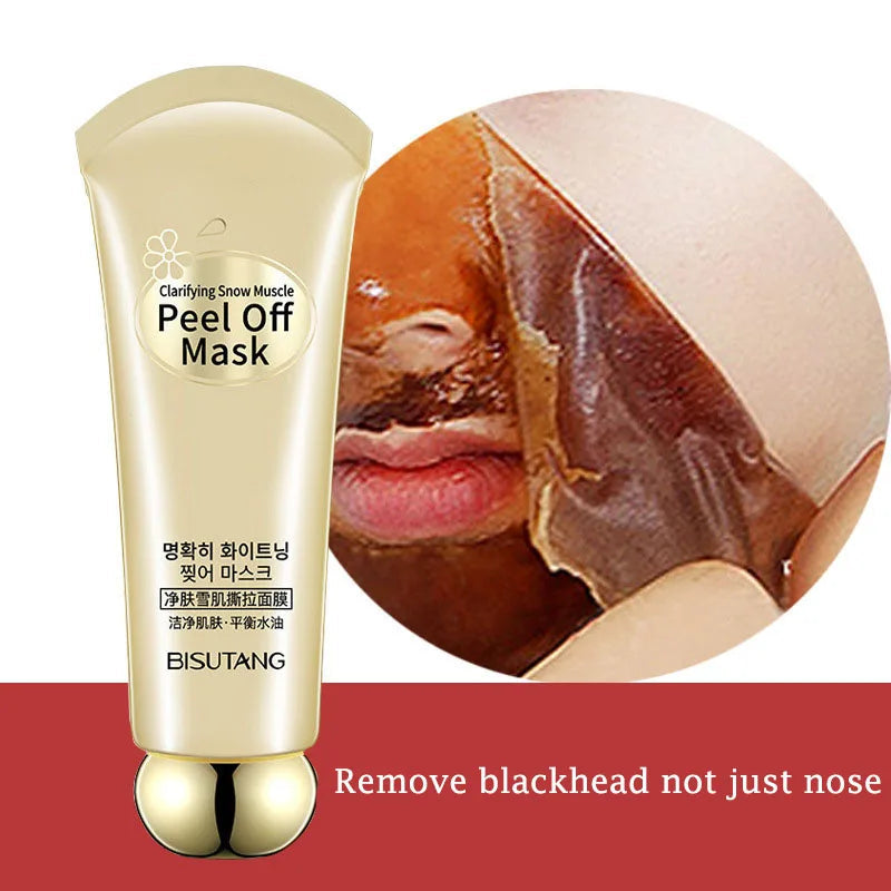 Moisturizing Tear Off Facial Mask Remove Blackhead Replenish Water Brighten skincare Tearing Face Mask Korean Skin Care Products-Health Wisdom™
