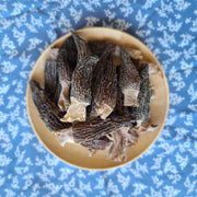 Morchella Vulgaris Mushroom, Chinese Rare Morels, Yang Du Jun 羊肚菌-Health Wisdom™
