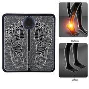 Motion Ciser Foot Massager Device Reflexology TENS Physiotherapy Electric Muscle Stimulator Circulation Booster for Feet and Leg-Health Wisdom™