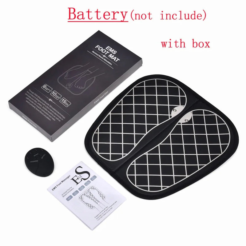 Motion Ciser Foot Massager Device Reflexology TENS Physiotherapy Electric Muscle Stimulator Circulation Booster for Feet and Leg-Health Wisdom™