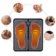 Motion Ciser Foot Massager Device Reflexology TENS Physiotherapy Electric Muscle Stimulator Circulation Booster for Feet and Leg-Health Wisdom™