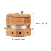 Moxibustion Box Adjustable Temperature Moxa Heat Tank with Wearable Rope Moxa Box Pain Relief Moxa Cone Burner Warm Massager-Health Wisdom™