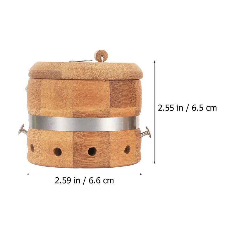 Moxibustion Box Adjustable Temperature Moxa Heat Tank with Wearable Rope Moxa Box Pain Relief Moxa Cone Burner Warm Massager-Health Wisdom™