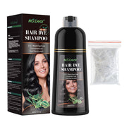 Natural Brown Hair Color Permanent Hair Coloring Shampoo Long Lasting Black Hair Dye Shampoo For Women Men Professional Dye-Health Wisdom™