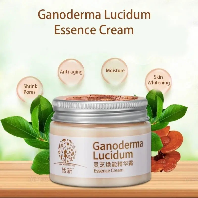 Natural Herbal Extract Essence Ganoderma Lucidum Face Cream Repair Facial Skin Moisturizing Brightening-aging Products-Health Wisdom™