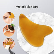 Natural OX Horn Gua Sha Board &amp; Face Lift Massage Stick Set Eye Facial Beauty Back Scraping Skincare Oil SPA PhysioTherapy Tools-Health Wisdom™
