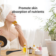 Natural OX Horn Gua Sha Board &amp; Face Lift Massage Stick Set Eye Facial Beauty Back Scraping Skincare Oil SPA PhysioTherapy Tools-Health Wisdom™