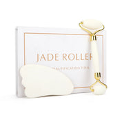 Natural Rose Quartz Roller Facial Jade Roller Stone Gua sha Scraper Face Lifting Massage Skin Eye Body Massager Beauty Care Tool-Health Wisdom™