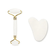 Natural Rose Quartz Roller Facial Jade Roller Stone Gua sha Scraper Face Lifting Massage Skin Eye Body Massager Beauty Care Tool-Health Wisdom™