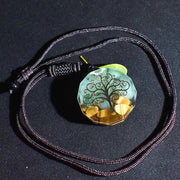 Natural Stone Pendant Meditation Crystal Orgonite Chakra Energy Crystal Pendant Meditation Healing Yoga Orgone Pendant For Men Women Gift-Health Wisdom™