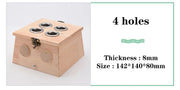 Nature Oak Moxibustion Burner Box Warm Acupuntura Massage Therapy Moxa Stick Neck Knee Body Acupoint Massager 8mm Thickness-Health Wisdom™