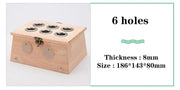 Nature Oak Moxibustion Burner Box Warm Acupuntura Massage Therapy Moxa Stick Neck Knee Body Acupoint Massager 8mm Thickness-Health Wisdom™