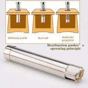 Nature Oak Moxibustion Burner Box Warm Acupuntura Massage Therapy Moxa Stick Neck Knee Body Acupoint Massager 8mm Thickness-Health Wisdom™