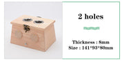 Nature Oak Moxibustion Burner Box Warm Acupuntura Massage Therapy Moxa Stick Neck Knee Body Acupoint Massager 8mm Thickness-Health Wisdom™
