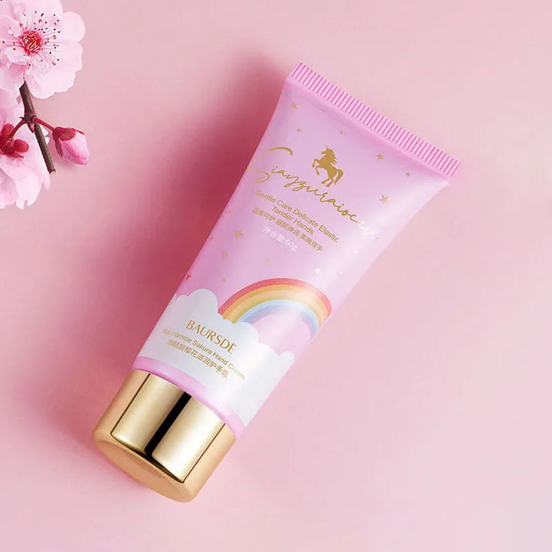 Nicotinamide Sakura Hand Cream Moisturizing and Nourishing Hands Creams for Beauty Anti-wrinkle Improve Rough Cracked Skin Care-Health Wisdom™