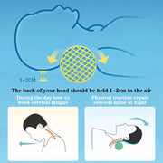 Non-defrmation Cervical Pillow 530g Buckwheat Hull Physiotherapy Traction Health Care Neck Waist Massage Washable Shell Fabric-Health Wisdom™