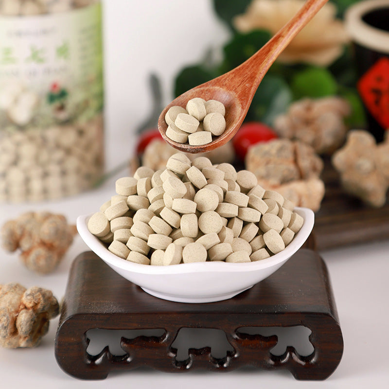 Notoginseng Root Pills, Pseudoginseng Root Powder, San Qi, Tian Qi Pian 田七片-Health Wisdom™