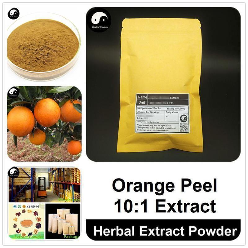Orange Peel Extract Powder 10:1, Citrus Aurantium P.E., Hesperidin, Cheng Pi-Health Wisdom™