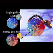 Orgone Energy Rainbow Pendant Necklace Spiritual Orgonite Crystal Healing 7 Chakra Stone Radiation Reiki Jewelry-Health Wisdom™