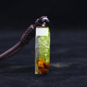 Orgone Necklace Generator Healing Reiki Green Olivine Tree Of Life Chakra Orgonite Pendant Energy Necklaces Meditation Jewelry-Health Wisdom™