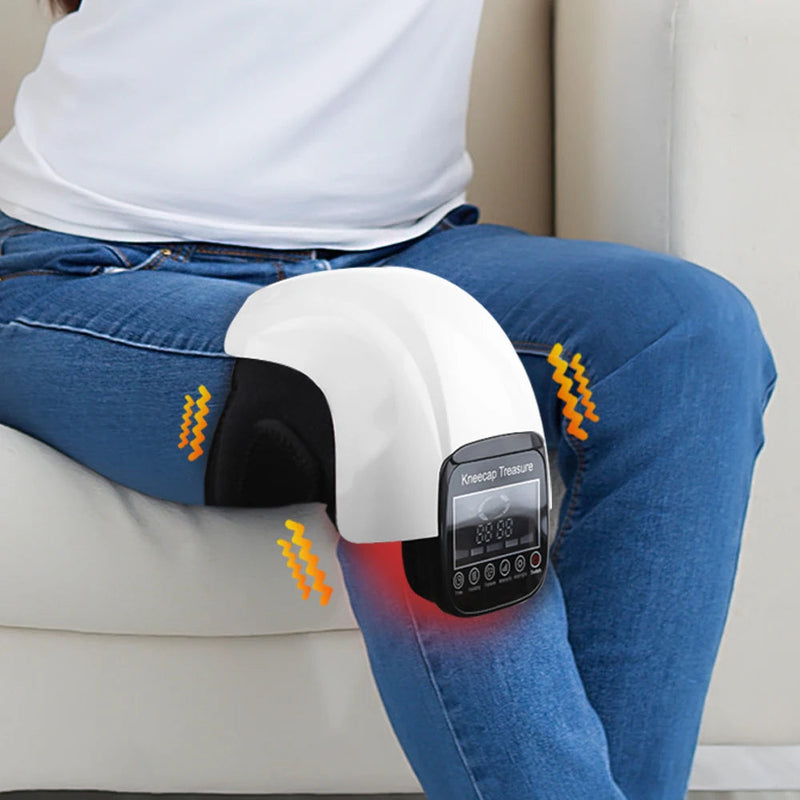 Orthopaedic Air Compression Knee Pads Knee Protection Massager for Joint Arthritis Pain IR Heating Physiotherapy Pressotherapy-Health Wisdom™