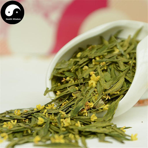 Osmanthus Flavor Long Jing 桂花香龙井 Green Tea West Lake Dragonwell Tea-Health Wisdom™