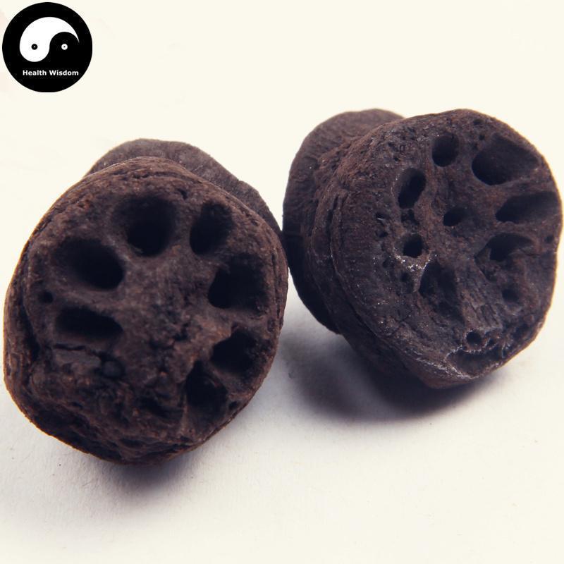 Ou Jie Tan 藕節碳, Nodus Nelumbinis Rhizomatis, Lotus Rhizome Node-Health Wisdom™