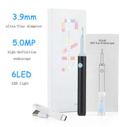 PASTSKY Ear Cleaner Ear Wax Candle Removal Tool WiFi 3.0MP Otoscope Wireless 3.9mm Camera Medical Health Care Oral Inspection-Health Wisdom™