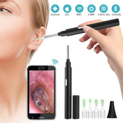 PASTSKY Ear Cleaner Ear Wax Candle Removal Tool WiFi 3.0MP Otoscope Wireless 3.9mm Camera Medical Health Care Oral Inspection-Health Wisdom™