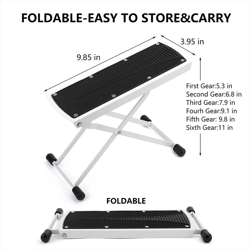 Pedicure Foot Rest Stand Non-Slip Home Footrest Adjustable Sturdy Manicure Foot Rest Nail Pedal Treat Your Feet No More Bending-Health Wisdom™
