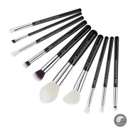 Perfect 10pcs Makeup Brushes Set Beauty tools Make up Brush Cosmetic Foundation Powder Definer Blending Eyeshadow Wing Liner-Health Wisdom™