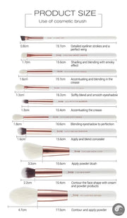 Perfect 10pcs Makeup Brushes set Foundation Powder Definer Shader Eyeshadow Eyeliner Eyebrow Kисти для Mакияжа T223-Health Wisdom™