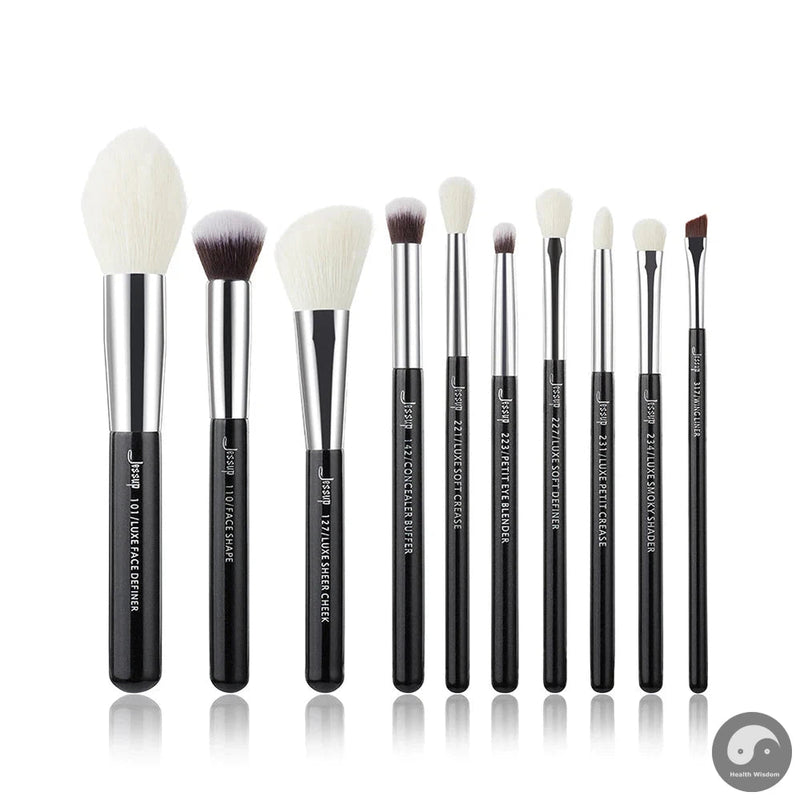 Perfect 10pcs Makeup Brushes set Foundation Powder Definer Shader Eyeshadow Eyeliner Eyebrow Kисти для Mакияжа T223-Health Wisdom™