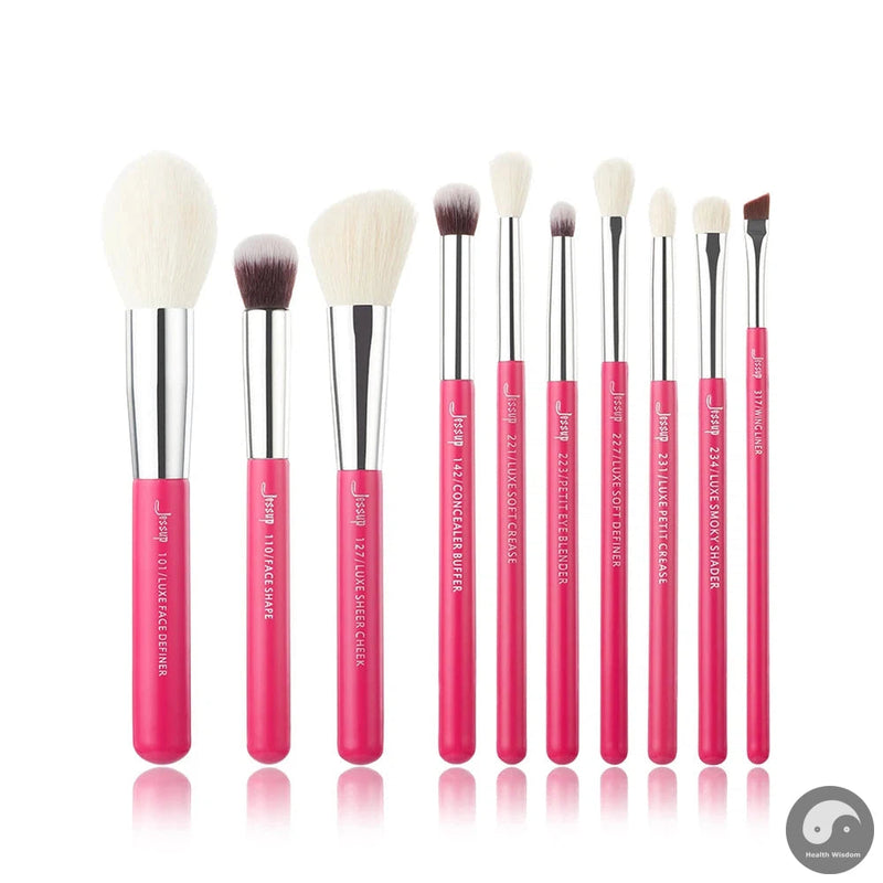 Perfect 10pcs Makeup Brushes set Foundation Powder Definer Shader Eyeshadow Eyeliner Eyebrow Kисти для Mакияжа T223-Health Wisdom™