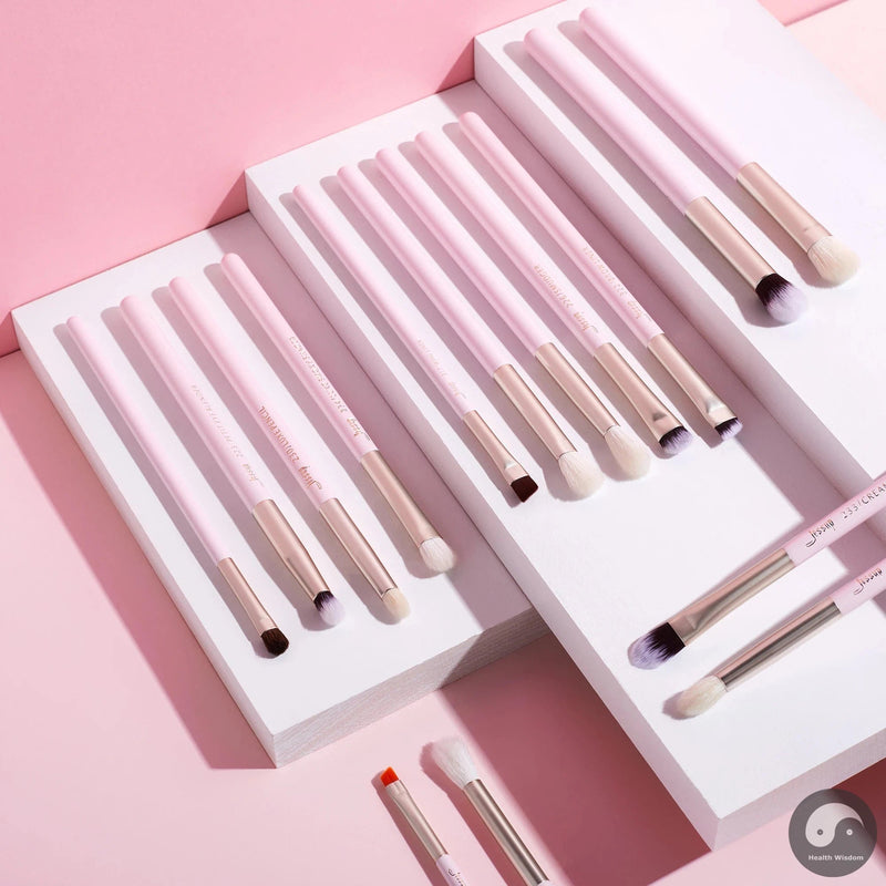 Perfect 15pcs Makeup Brushes Set Professional Eye Makeup Brush Kits Eyeshadow Eyeliner Eyebrow Blending Concealer Brochas T294-Health Wisdom™